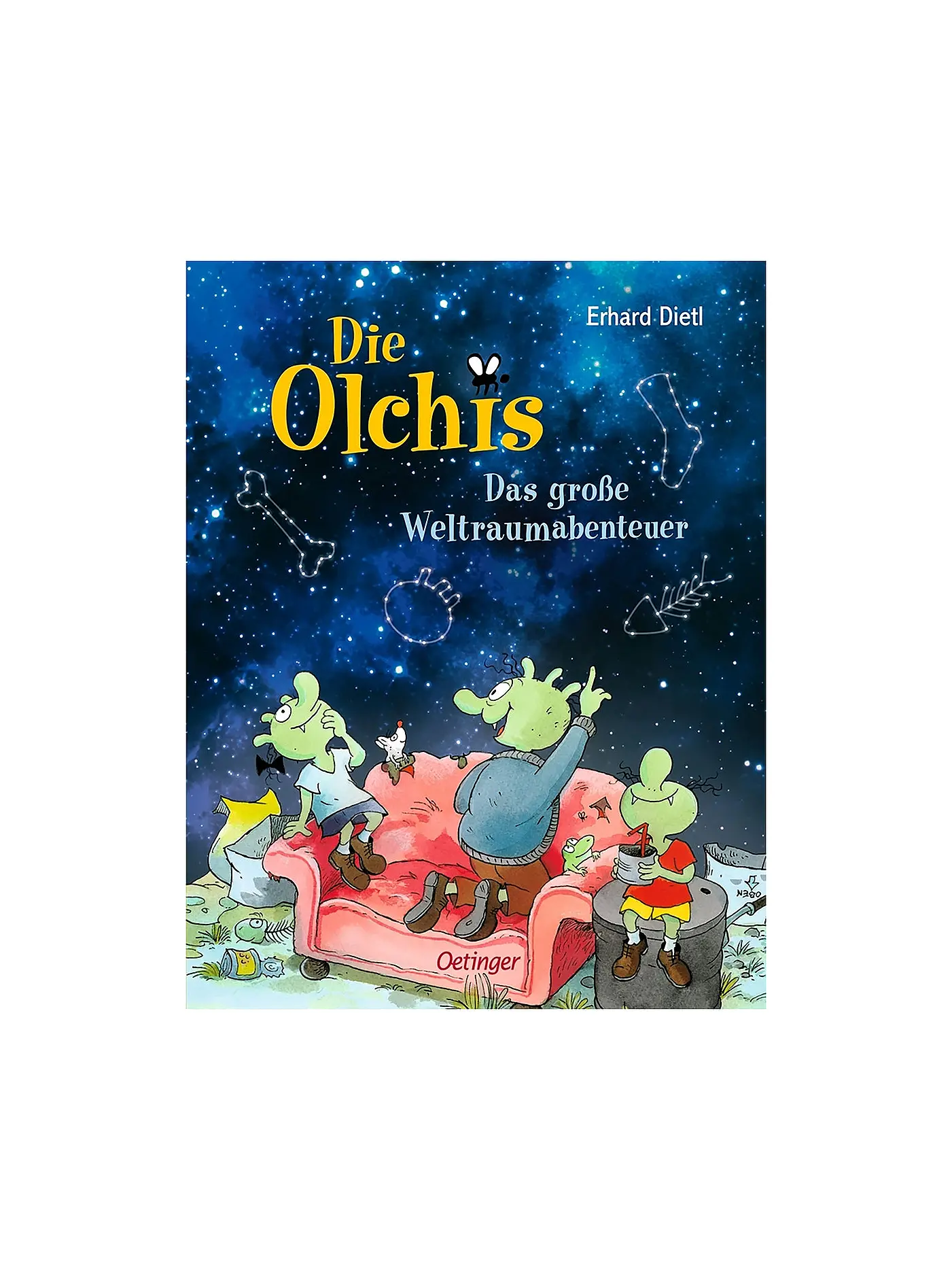 OETINGER VERLAG | Buch - Die Olchis - Das große Weltraumabenteuer | 